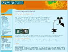 Tablet Screenshot of anemo.cz